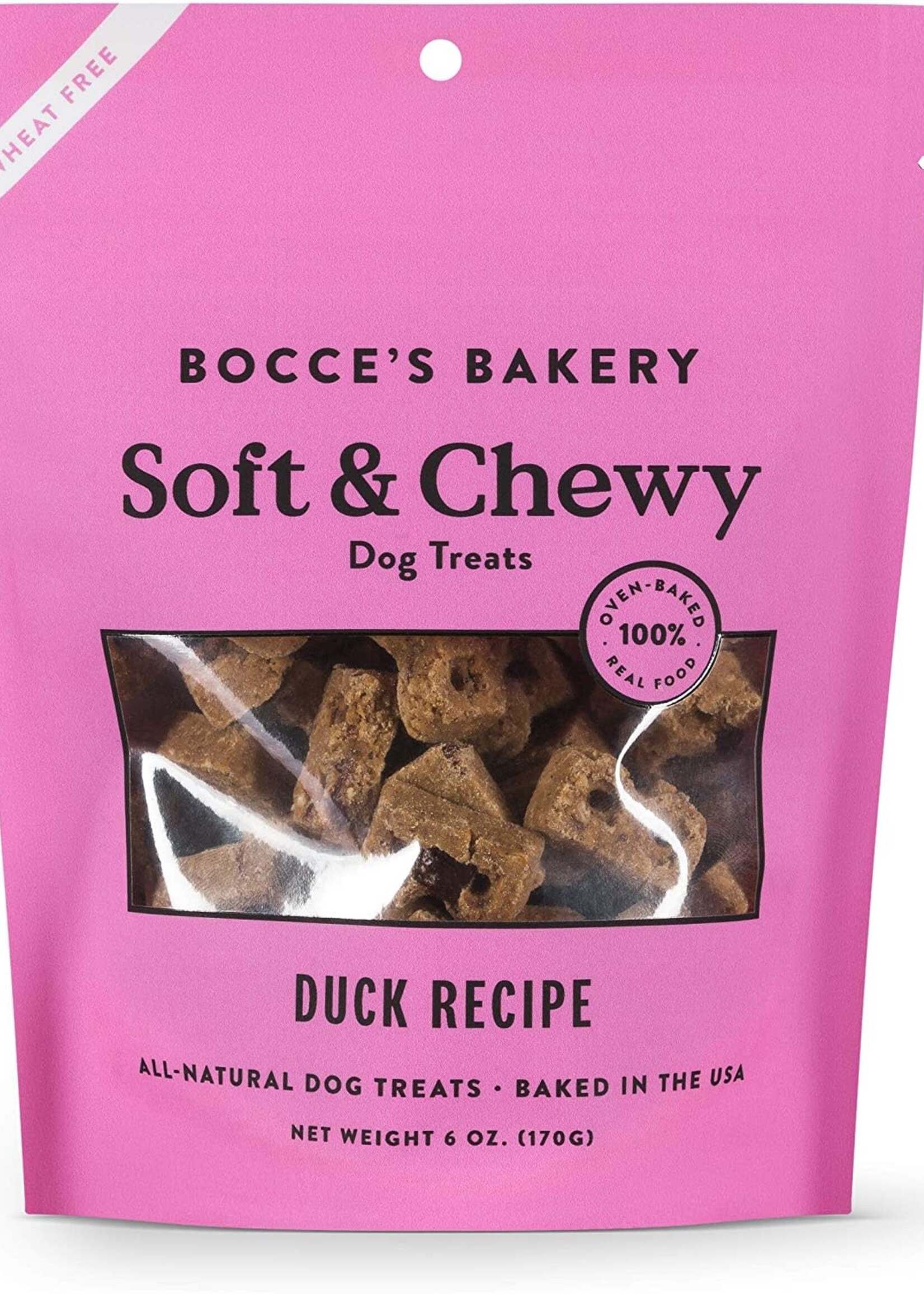 Bocce's Bakery Bocce's Bakery Duck Recipe Dog Soft & Chewy Treats 6-oz