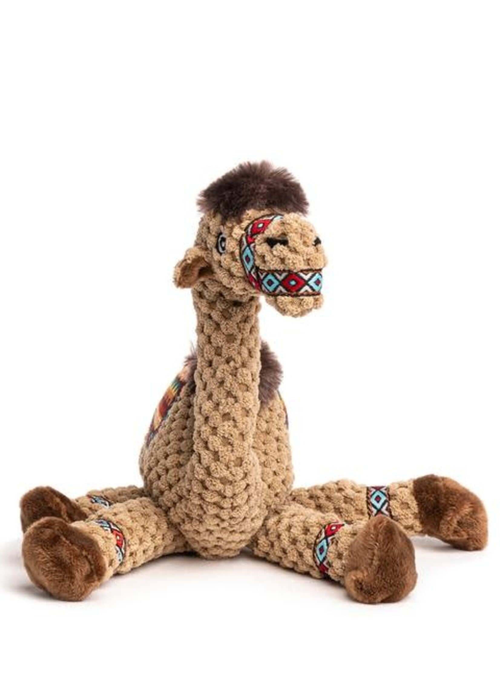 Fabdog Fabdog Floppy Camel Plush Dog Toy