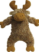 Fabdog Fabdog Fluffy Moose Plush Dog Toy