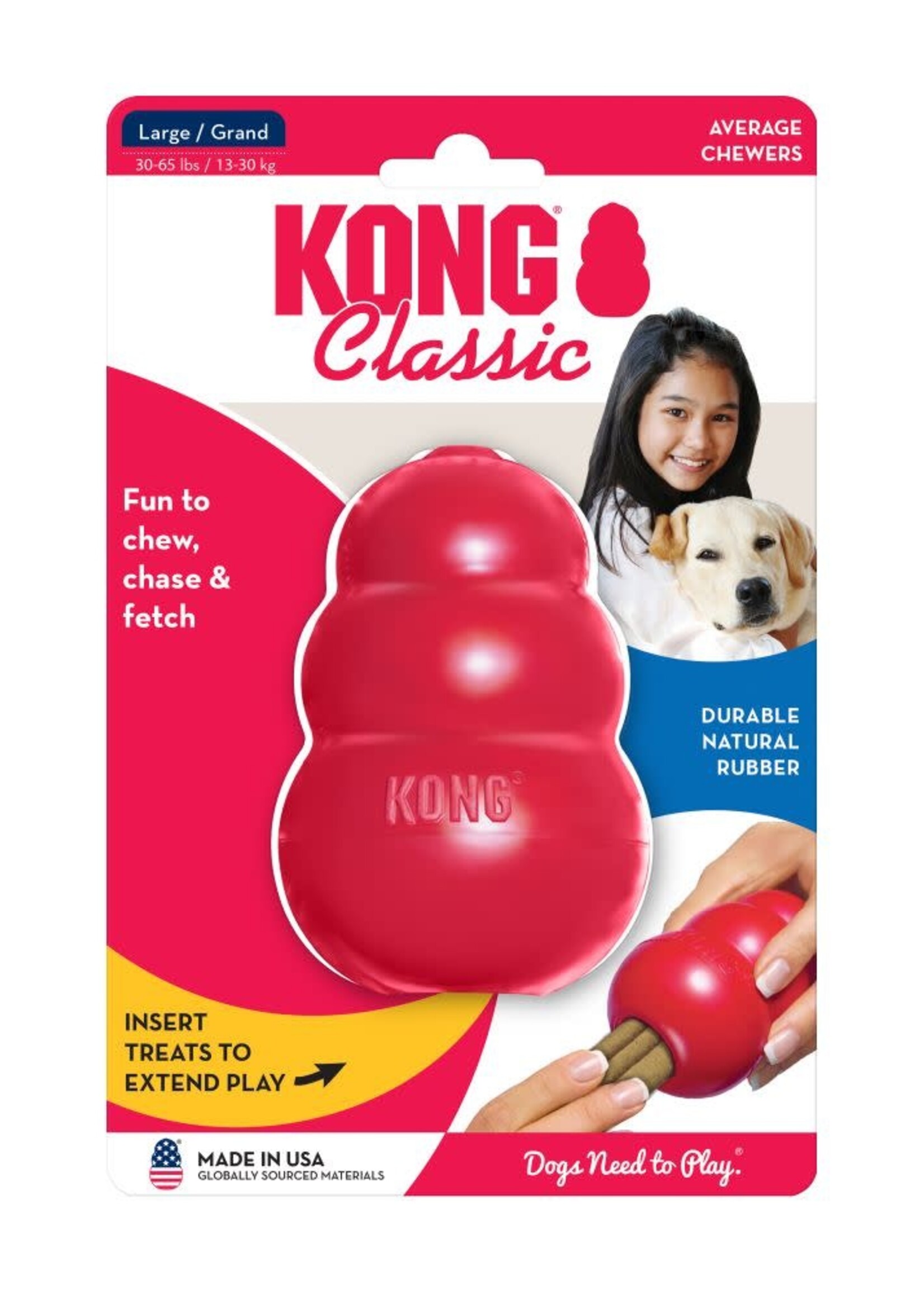 KONG Company KONG Classic Interactive Dog Chew Toy