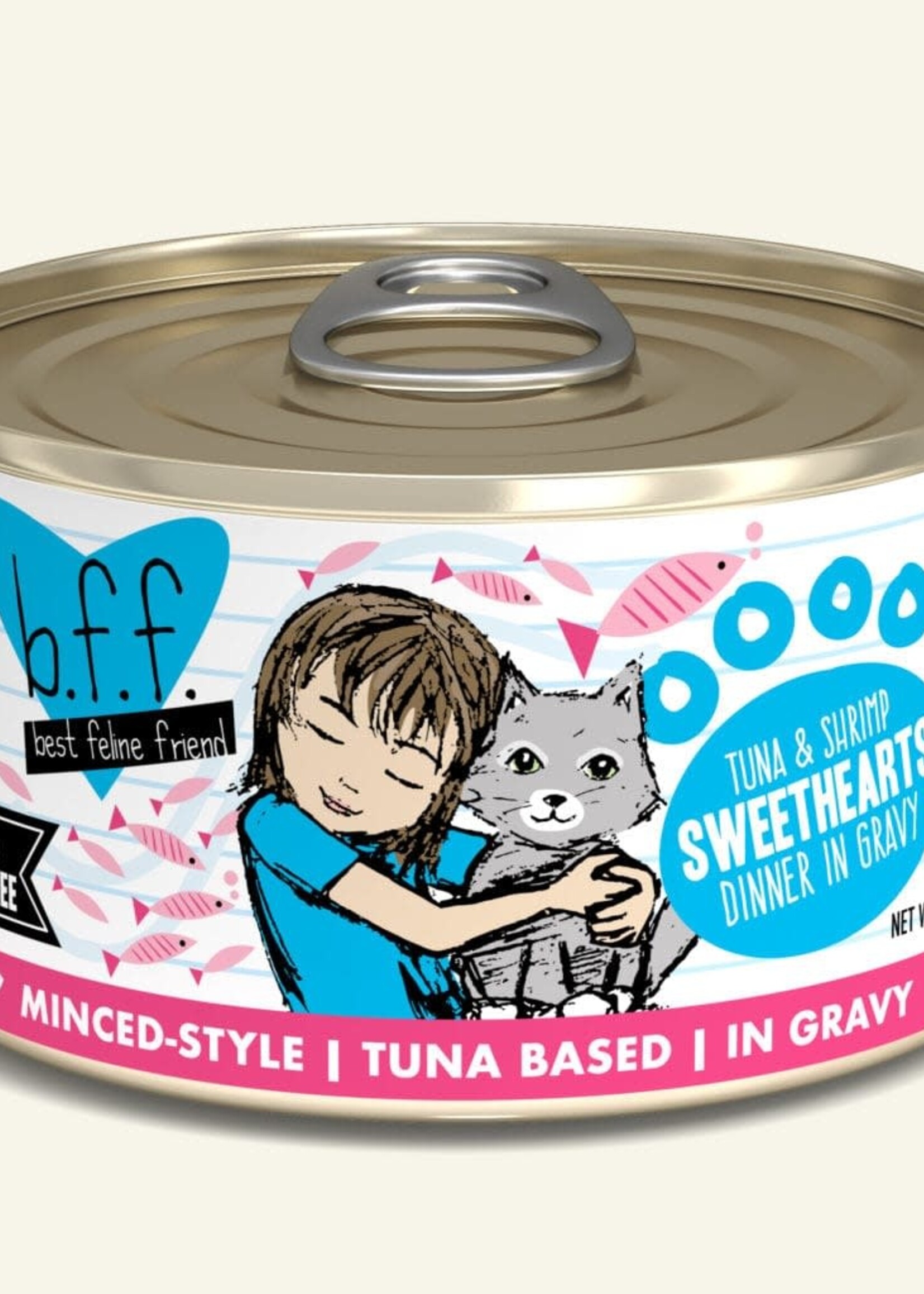Weruva Weruva BFF Tuna & Shrimp Sweethearts Canned Wet Cat Food