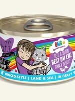 Weruva Weruva BFF OMG Beef & Salmon Best Day Eva! Canned Wet Cat Food 2.8-oz
