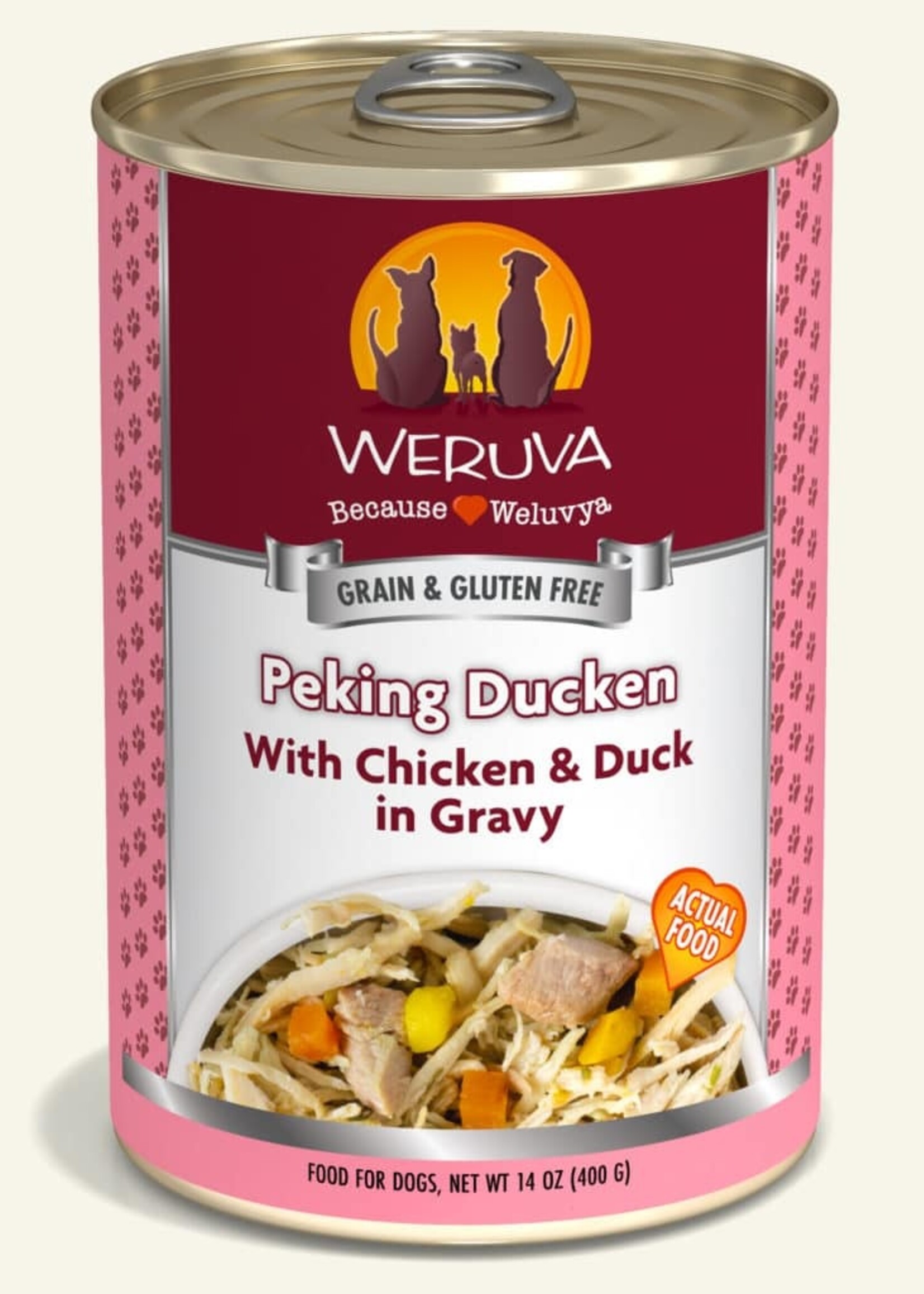 Weruva Weruva Peking Ducken Canned Wet Dog Food 14-oz