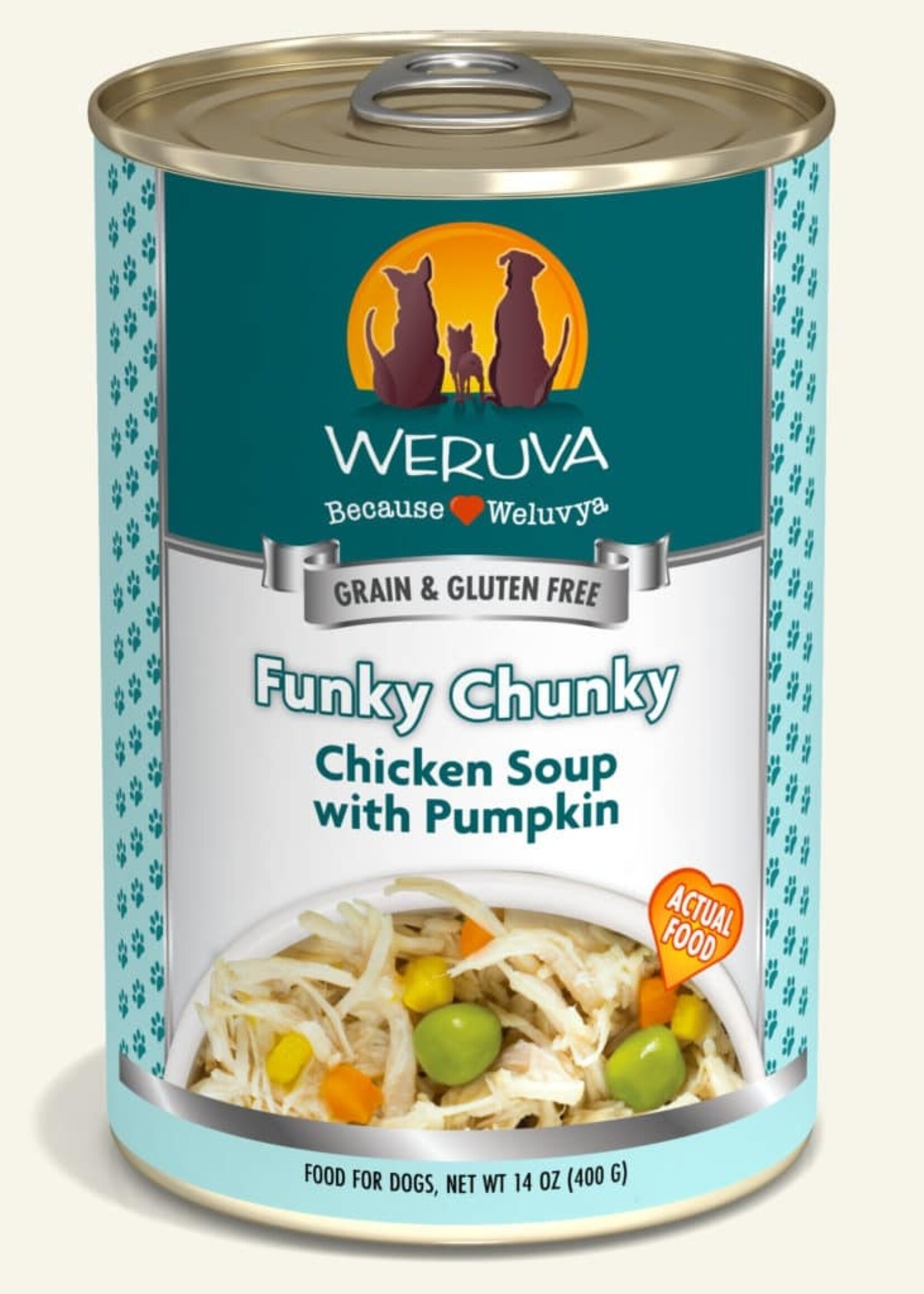 Weruva Weruva Funky Chunky Canned Wet Dog Food 14-oz