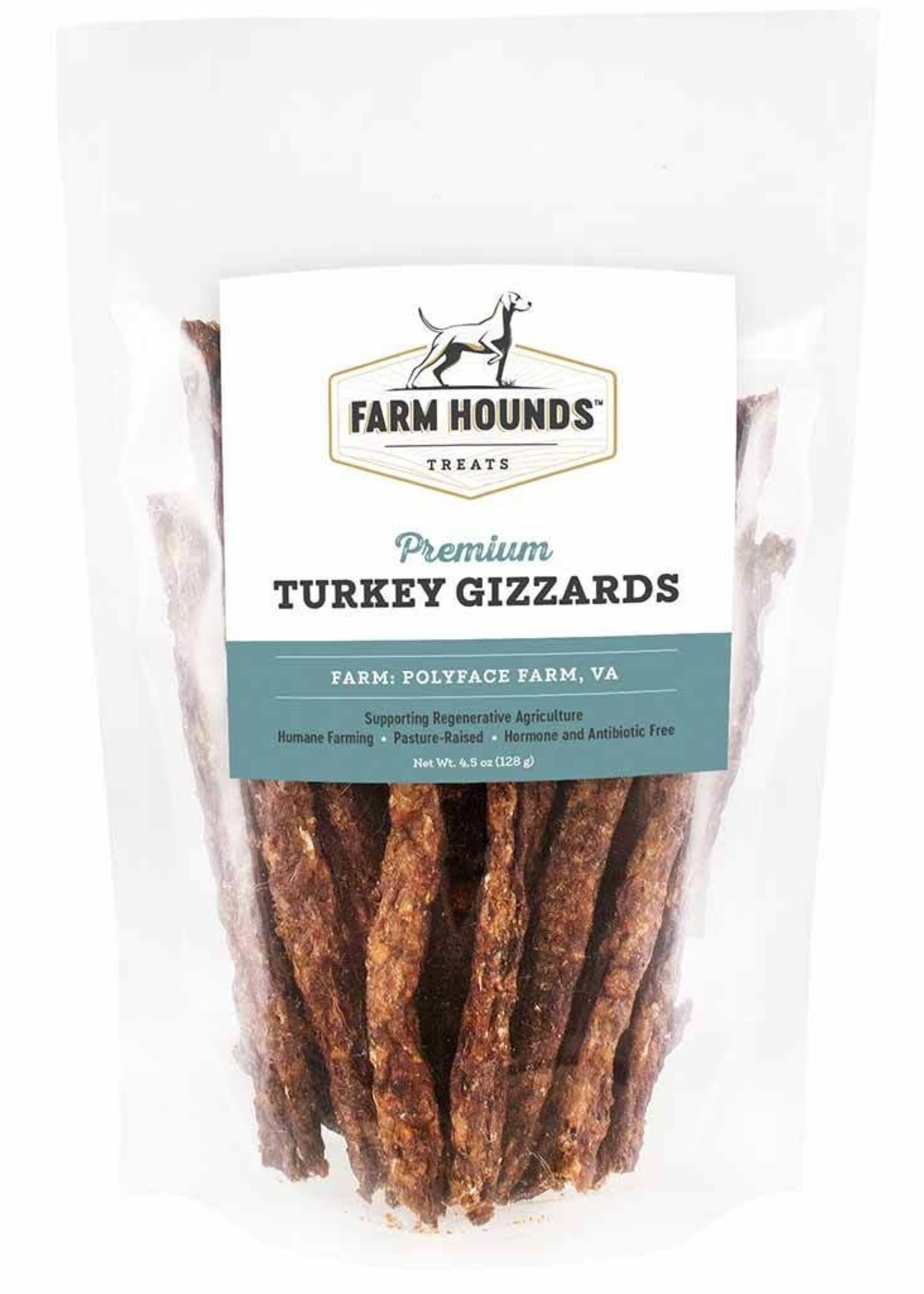 Farm Hounds Farm Hounds Premium Turkey Gizzard Sticks Dog Treats 4.5-oz