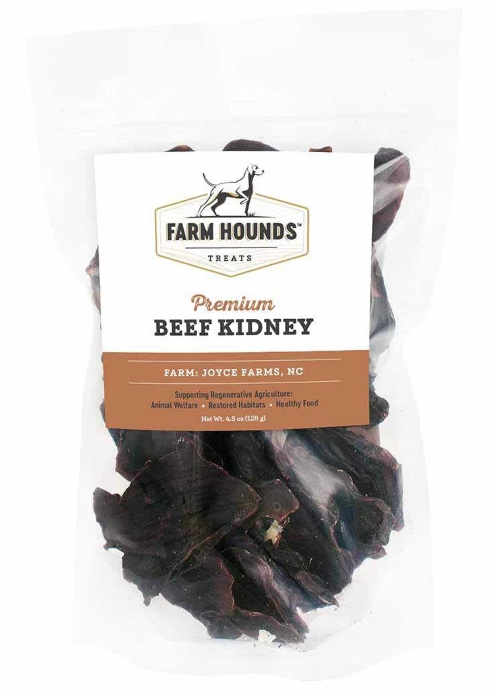 Farm Hounds Farm Hounds Premium Beef Kidney Dog Treats 4.5-oz