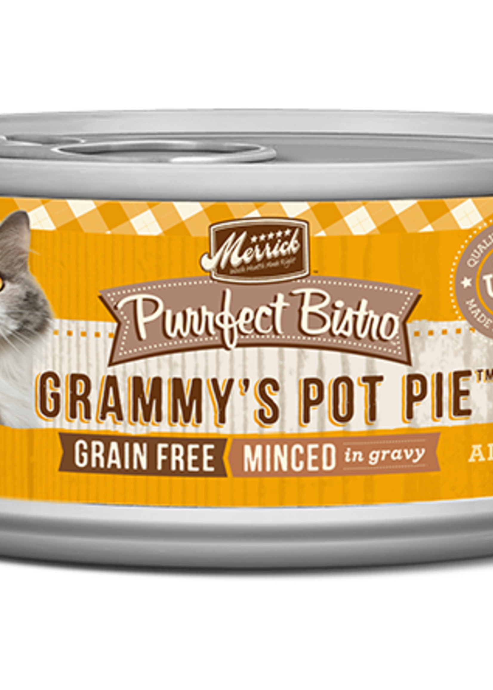 Merrick Merrick Purrfect Bistro Minced Grammy's Pot Pie Canned Wet Cat Food 5.5-oz