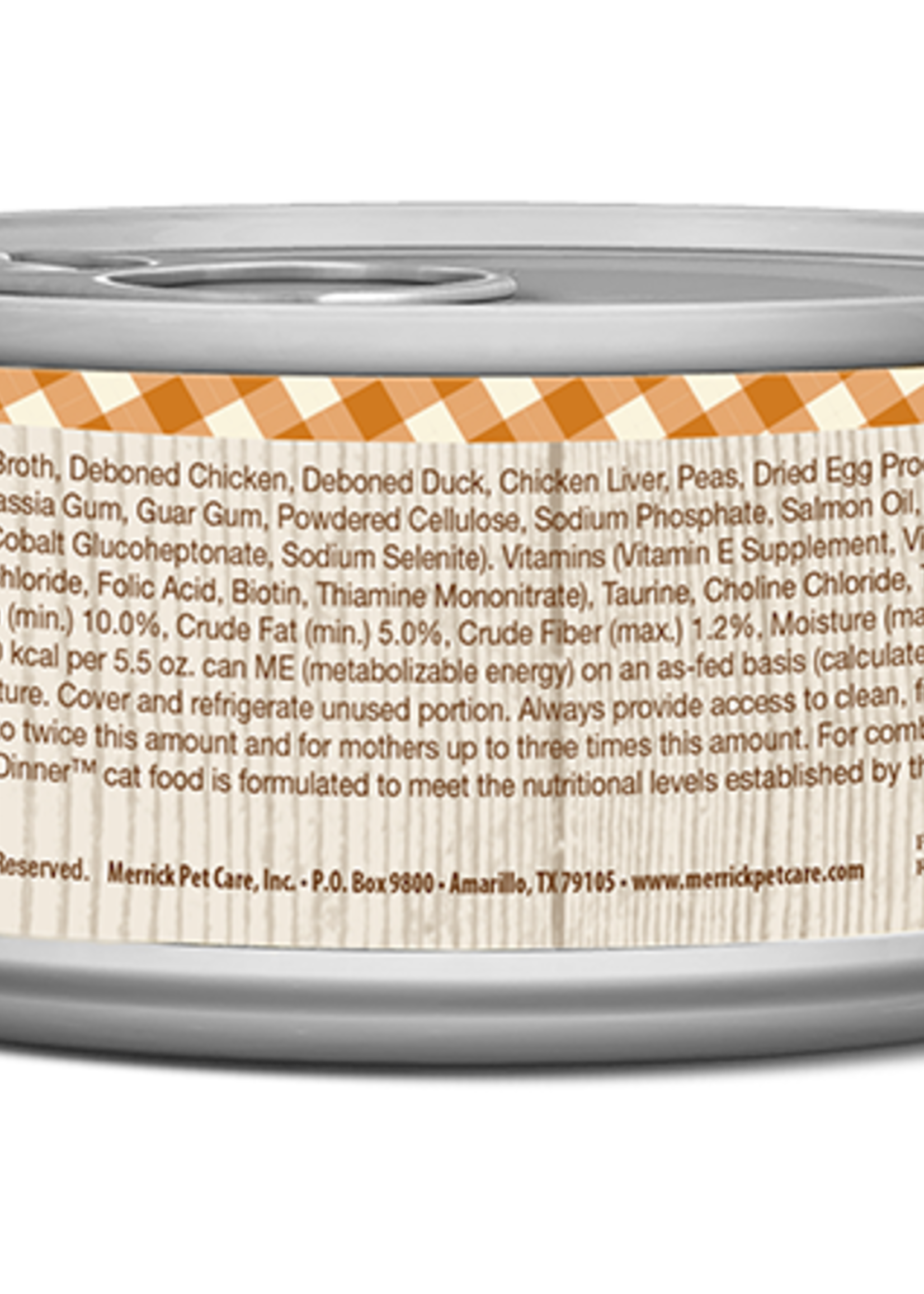 Merrick Merrick Purrfect Bistro Minced Thanksgiving Day Dinner Canned Wet Cat Food 5.5-oz