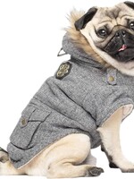 Canada Pooch Canada Pooch Salt & Pepper Alaskan Army Parka Dog Jacket