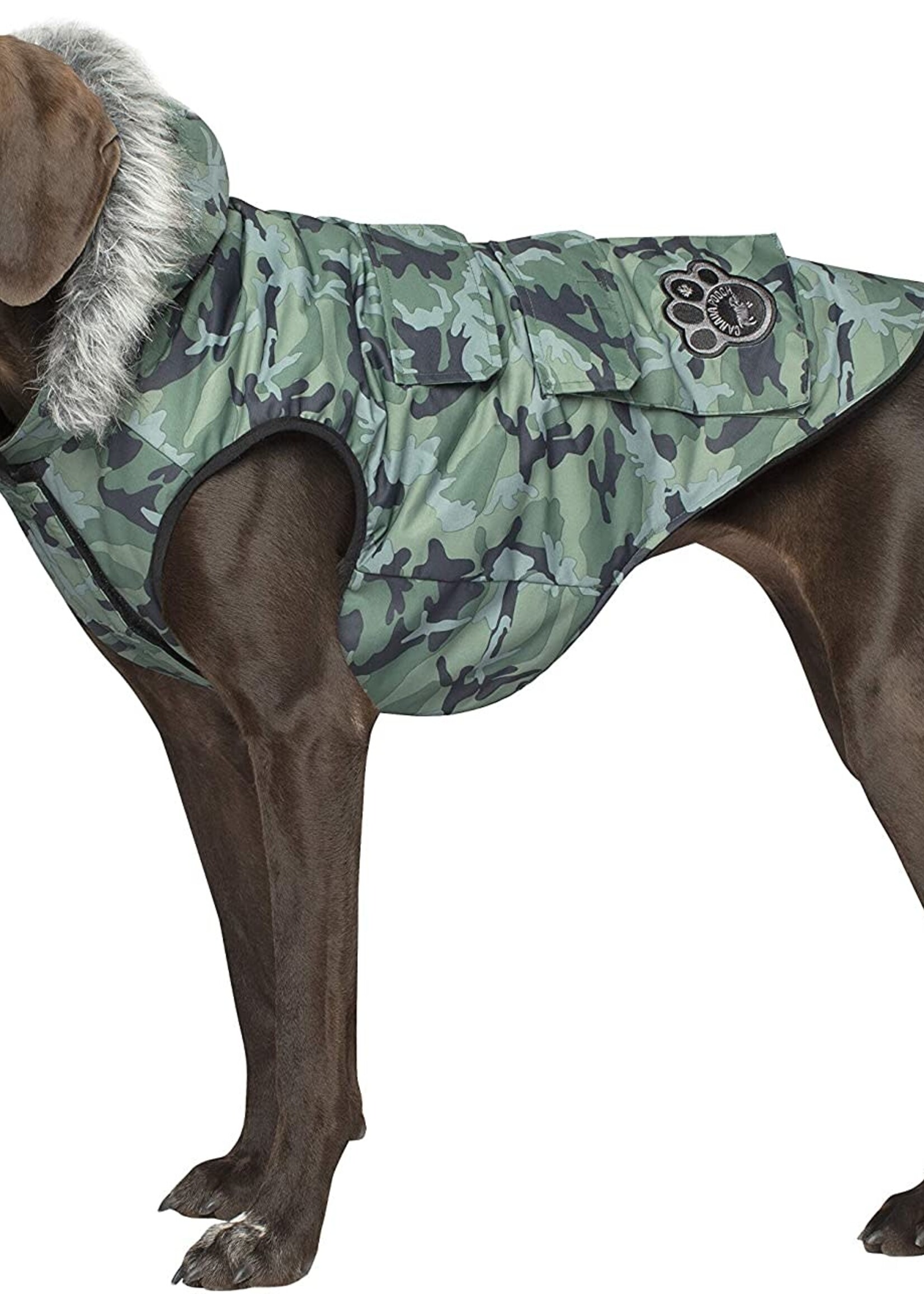 Canada Pooch Canada Pooch Green Camo Everest Explorer Dog Jacket