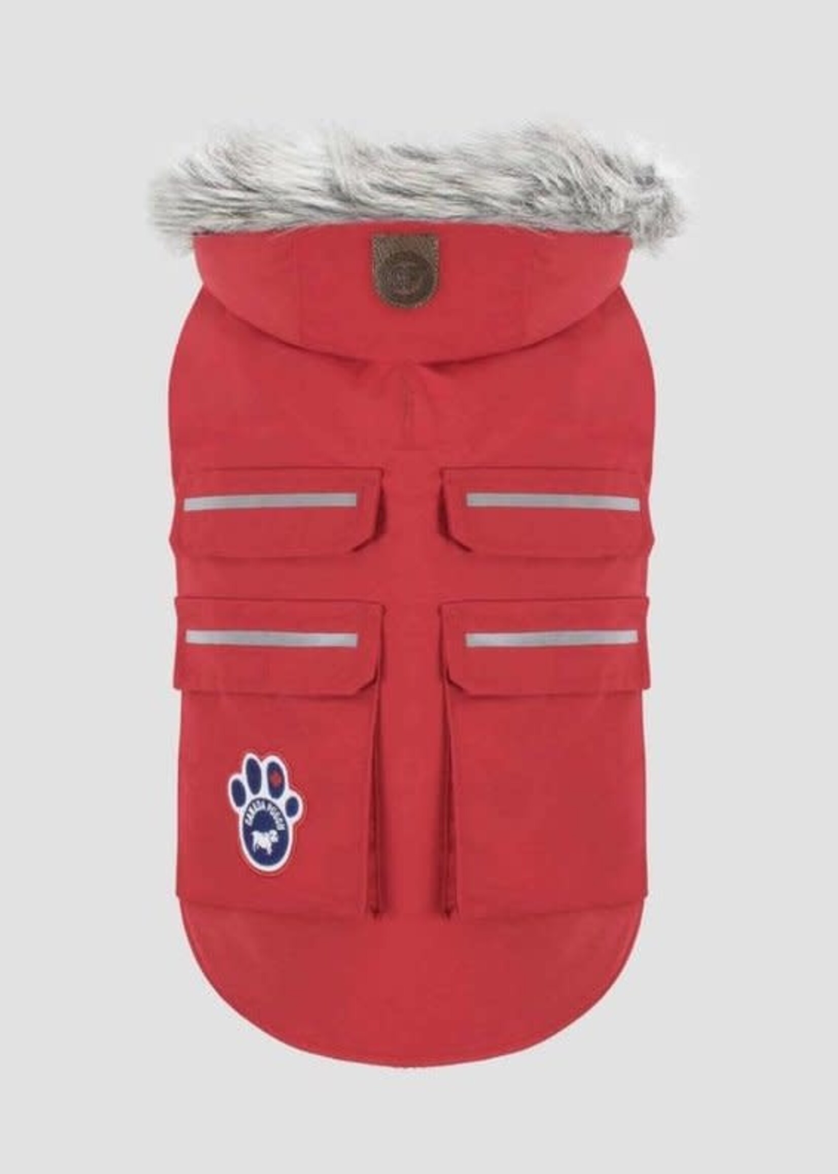 Canada Pooch Canada Pooch Red Reflective Everest Explorer Dog Jacket