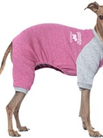 Canada Pooch Canada Pooch Pink Frosty Fleece Sweatsuit Dog Onesie