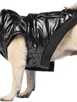 Canada Pooch Canada Pooch Black Shiny Puffer Vest Dog Jacket