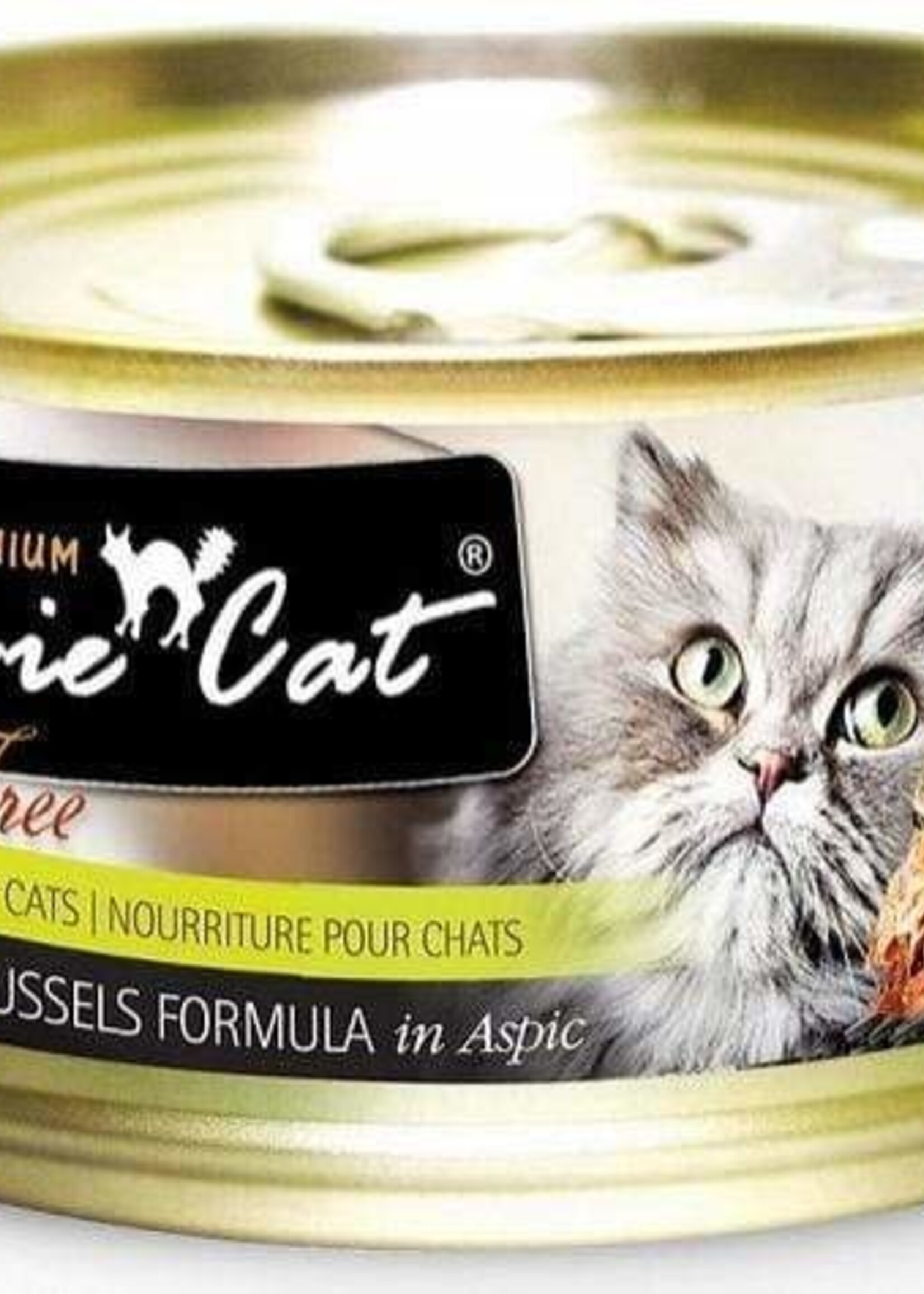 Fussie Cat Fussie Cat Premium Grain-Free Tuna with Mussels Formula in Aspic Canned Wet Cat Food 5.5-oz