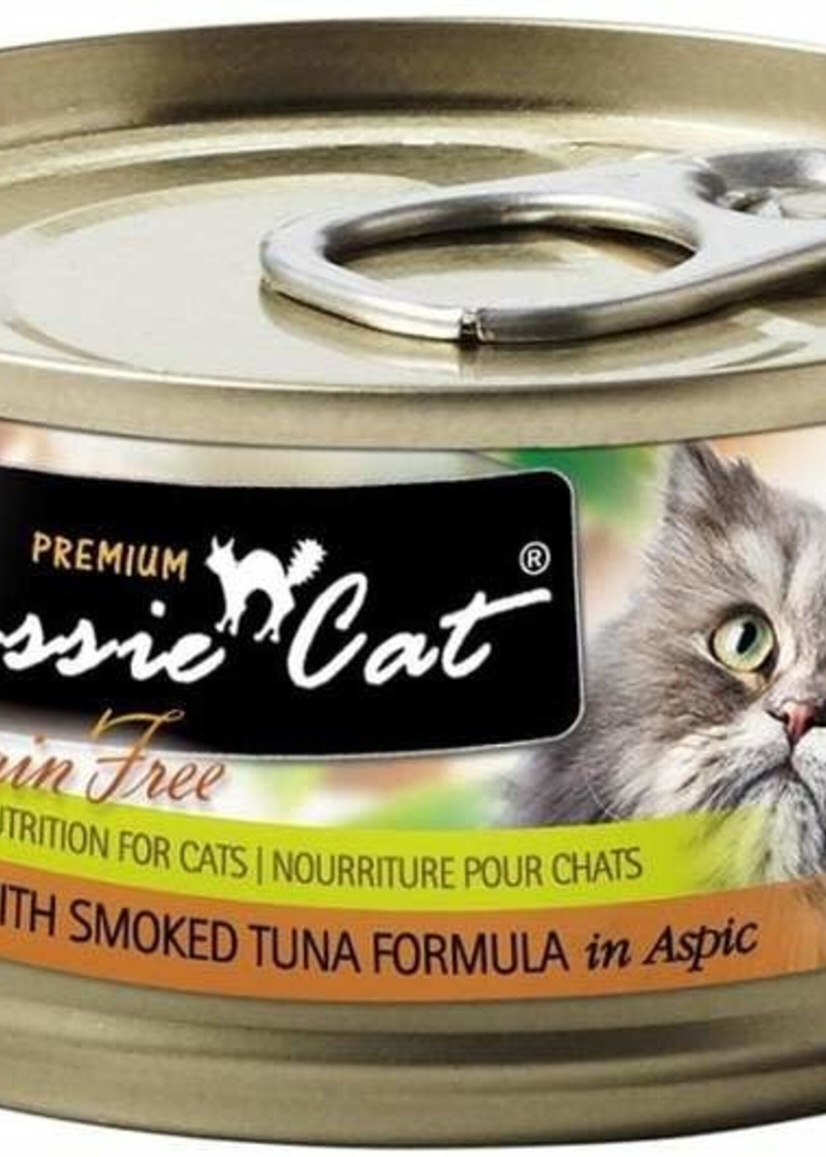 Fussie Cat Fussie Cat Premium Grain-Free Tuna with Smoked Tuna in Aspic Canned Wet Cat Food 2.82-oz