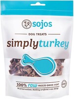 Sojos Sojos Simply Turkey Freeze-Dried Dog Treats 4-oz