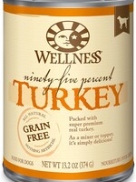 Wellness Wellness Ninety-Five Percent Turkey Mixer or Topper Wet Canned Dog Food 13.2-oz