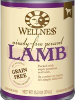 Wellness Wellness Ninety-Five Percent Lamb Mixer or Topper Wet Canned Dog Food 13.2-oz