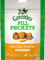 GREENIES GREENIES Pill Pockets Capsule Size Chicken Flavor Dog Treats 7.9-oz