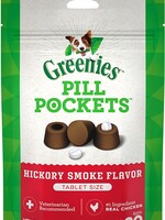 GREENIES GREENIES Pill Pockets Tablet Size Hickory Smoke Flavor Dog Treats 3.2-oz