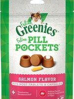 GREENIES GREENIES Feline Pill Pockets Salmon Flavor Cat Treats 1.6-oz