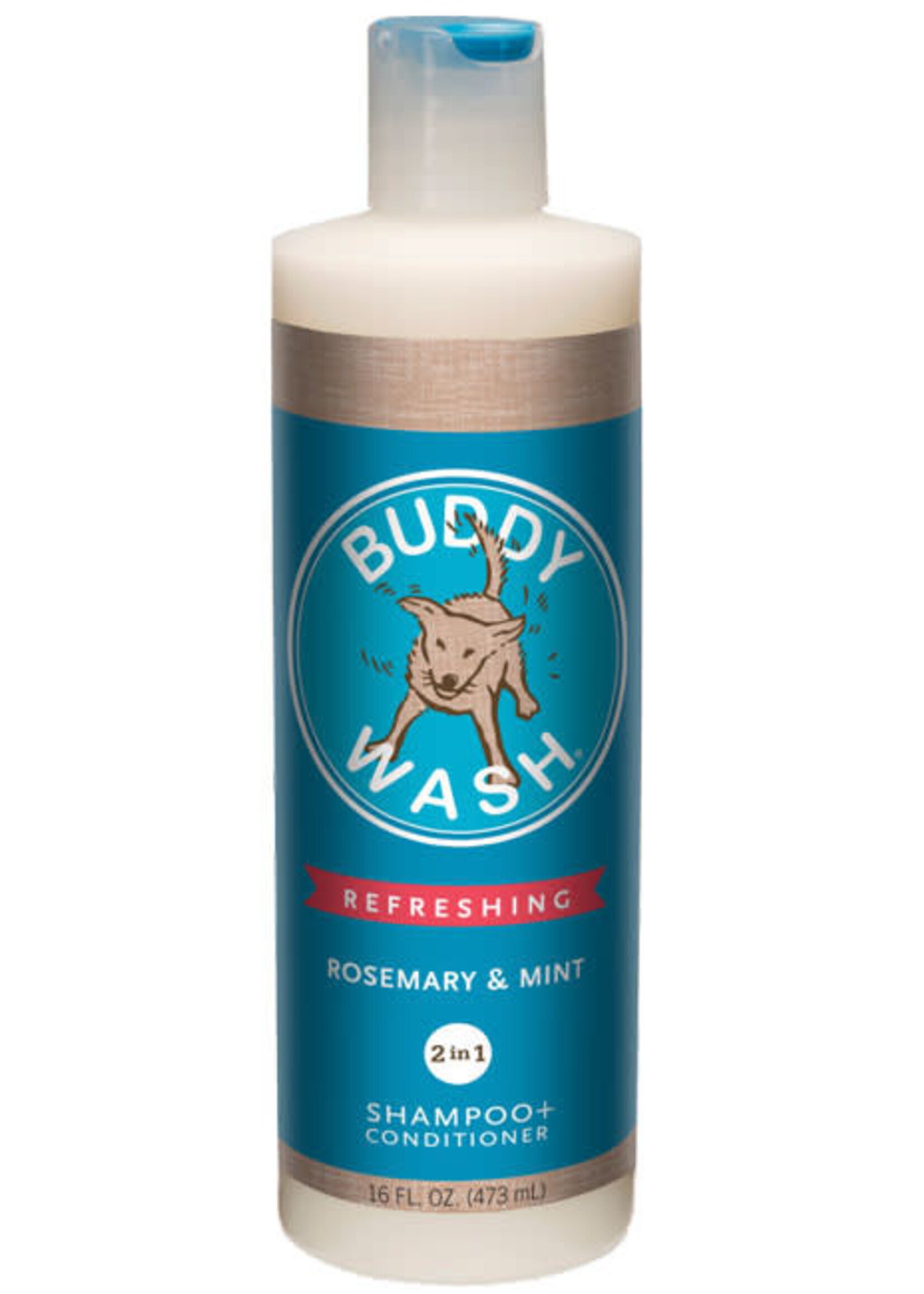 Buddy Biscuits Buddy Biscuits Buddy Wash Rosemary & Mint 2-in-1 Dog Shampoo & Conditioner 16-oz