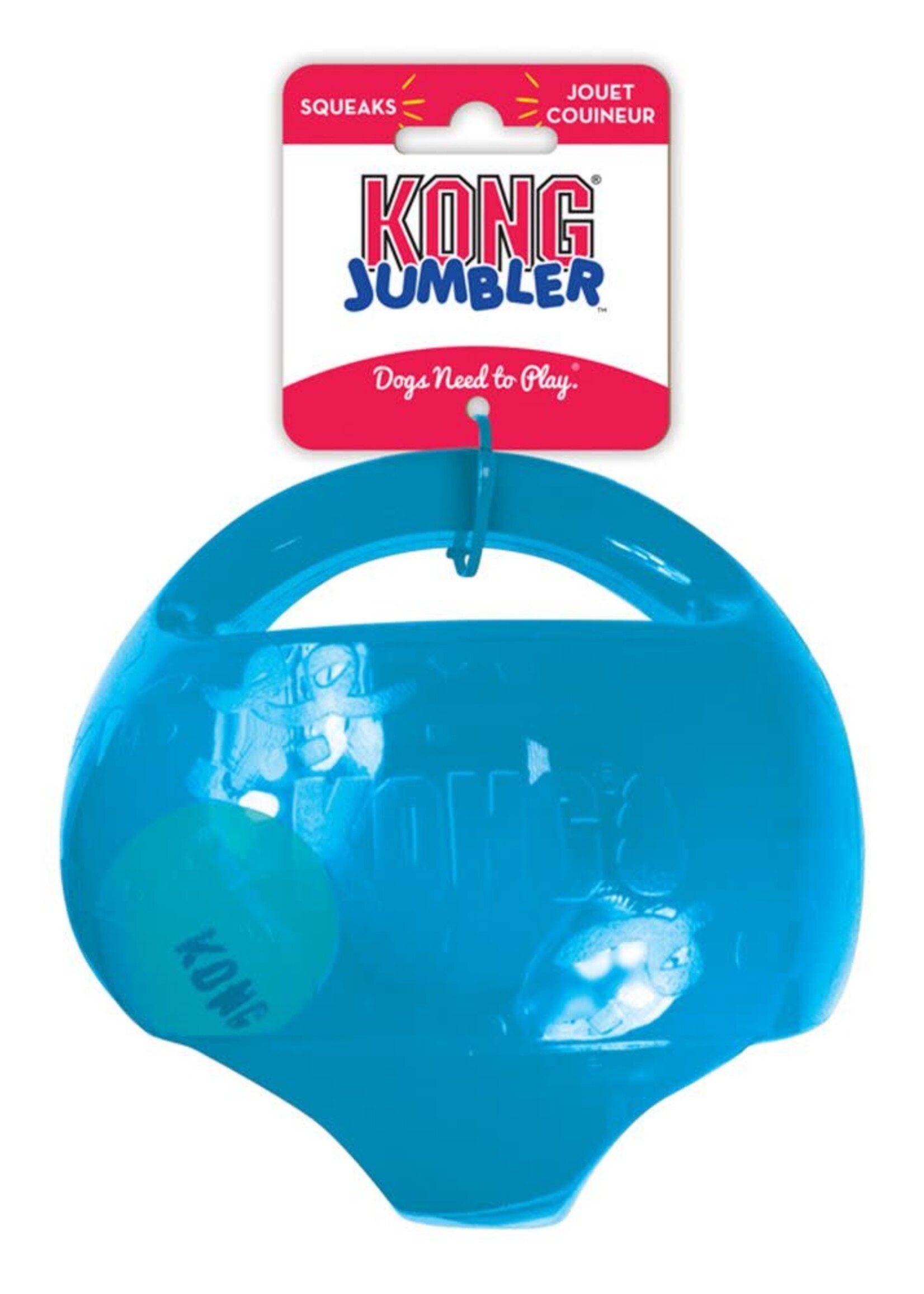KONG Company KONG Jumbler Ball Assorted Colors Ball Dog Toy Large/X-Large
