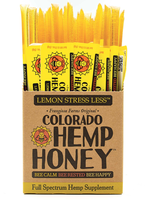 Colorado Hemp Honey Colorado Hemp Honey Lemon Stress Less Sticks Full Spectrum Hemp Supplement