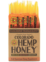 Colorado Hemp Honey Colorado Hemp Honey Tangerine Tranquility Sticks Full Spectrum Hemp Supplement