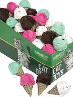 Multipet Multipet Ice Cream Cone Catnip Cat Toy 3"