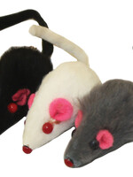 Multipet Multipet Fur Mice Cat Toy 2"