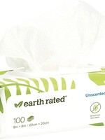 Earth Rated Earth Rated Unscented Certified Biobased Dog Grooming Wipes (100 Count)