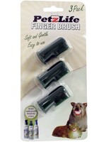 PetzLife PetzLife Finger Brush Dog & Cat Toothbrush (3 Pack)