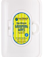 Earthbath Earthbath Hypo-Allergenic Grooming Wipes Fragrance-Free for Dogs & Cats (100 Count)
