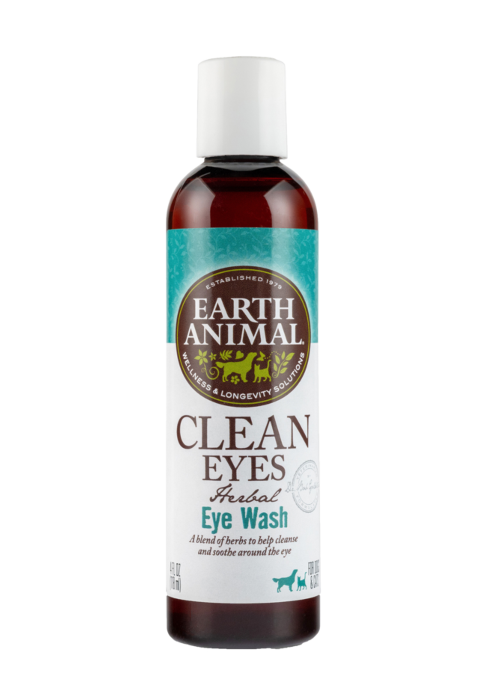 Earth Animal Earth Animal Clean Eyes Herbal Eye Wash for Dogs & Cats 4-oz