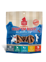 Plato Pet Treats Plato Pet Treats Keep'Em Busy Duck & Blueberry Recipe Meat Sticks Dog Treats