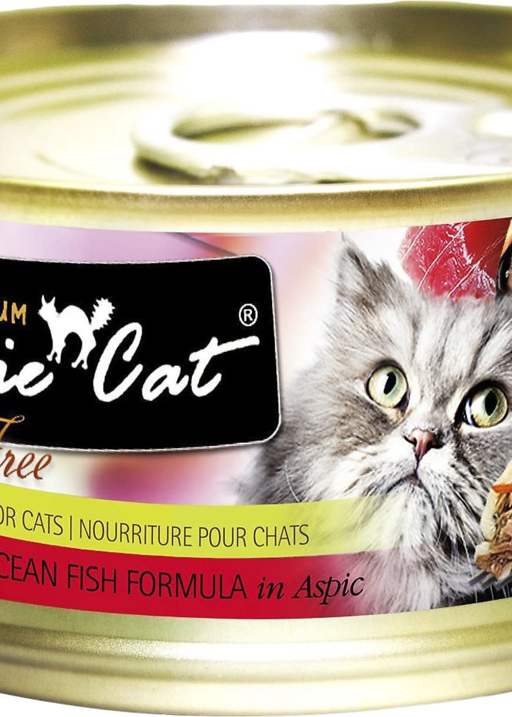 Fussie Cat Fussie Cat Premium Grain-Free Tuna with Ocean Fish Formula in Aspic Canned Wet Cat Food