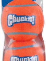 Chuckit! Chuckit! Double-Pack Tennis Balls Dog Toy Large