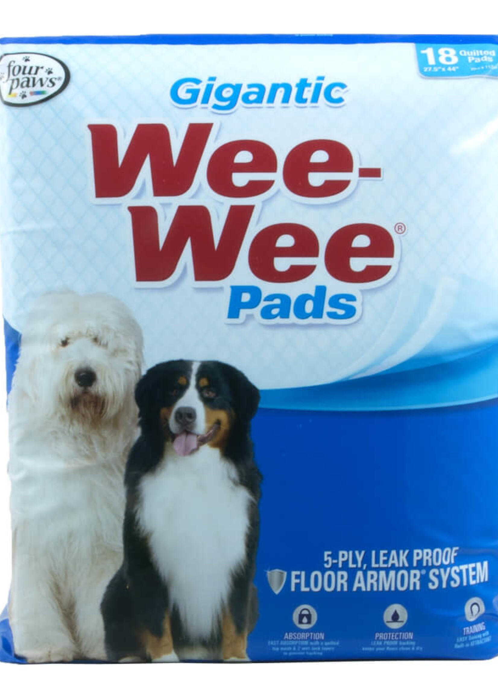 Four Paws Four Paws Wee-Wee Pads Giant for Dogs 18-Count