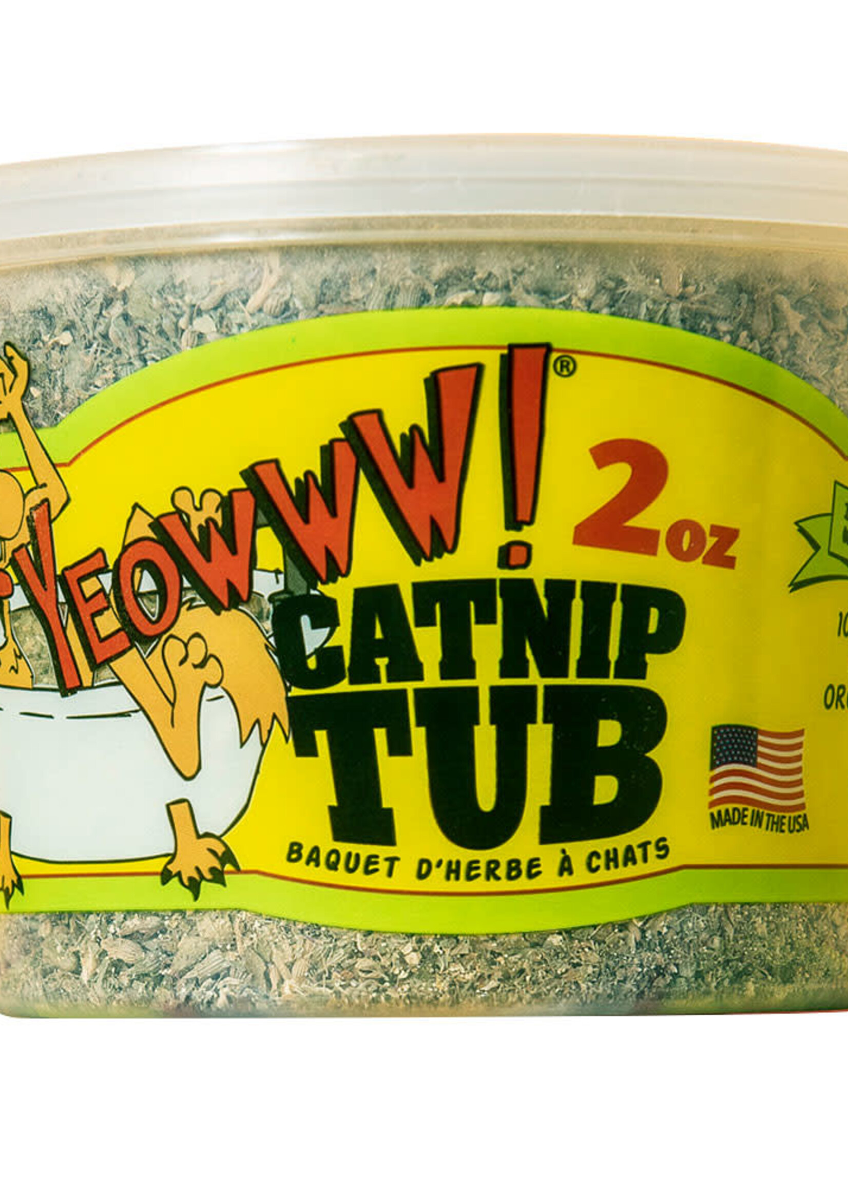 DuckyWorld Products DuckyWorld Products Yeowww! Catnip Tub Cat Toy 2-oz