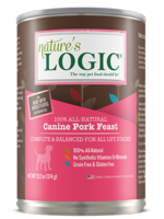 Nature's Logic Nature's Logic Canine Pork Feast Canned Wet Dog Food 13.2-oz