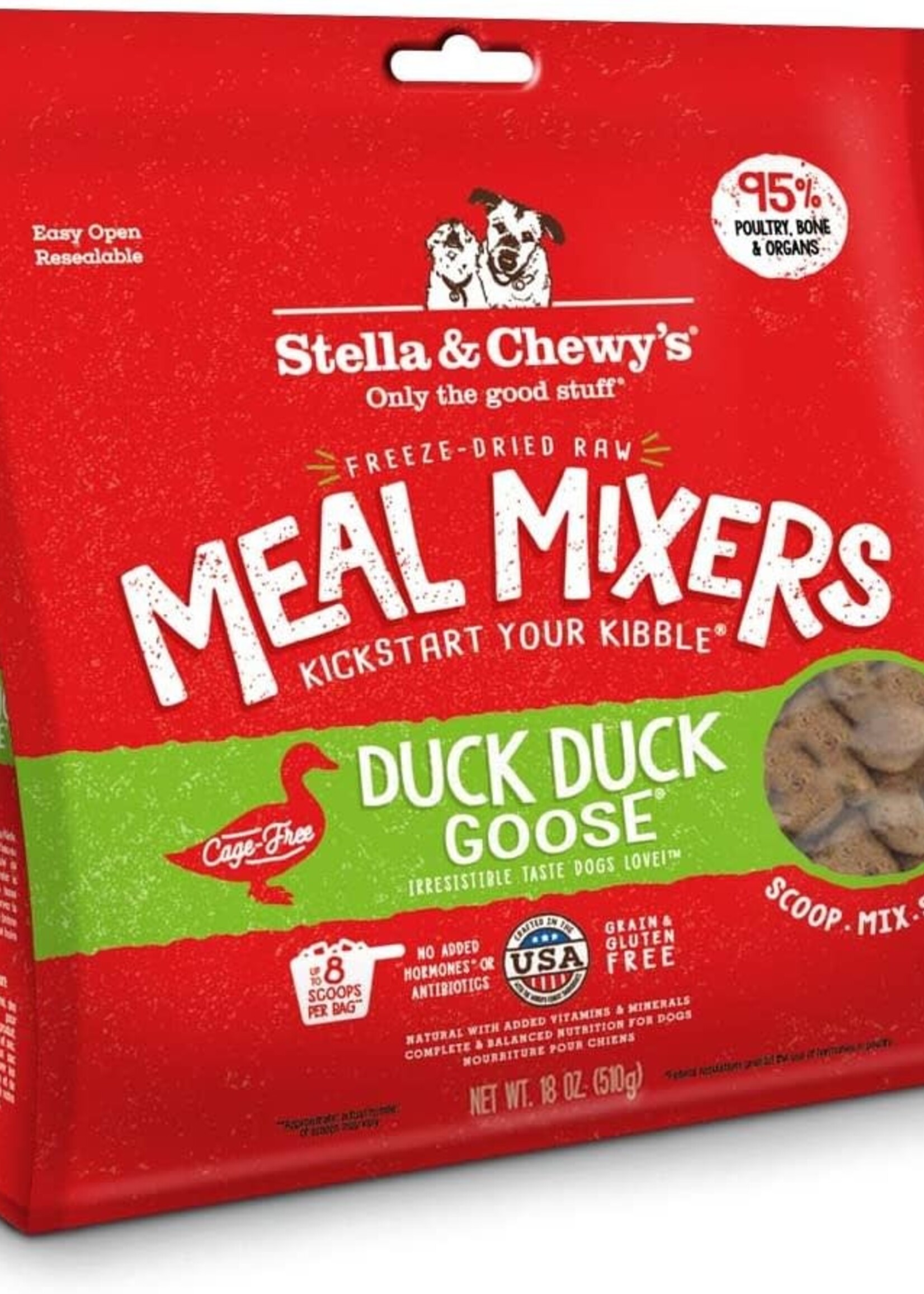 Stella & Chewy's Stella & Chewy's Meal Mixers Duck Duck Goose Raw Freeze-Dried Dog Food