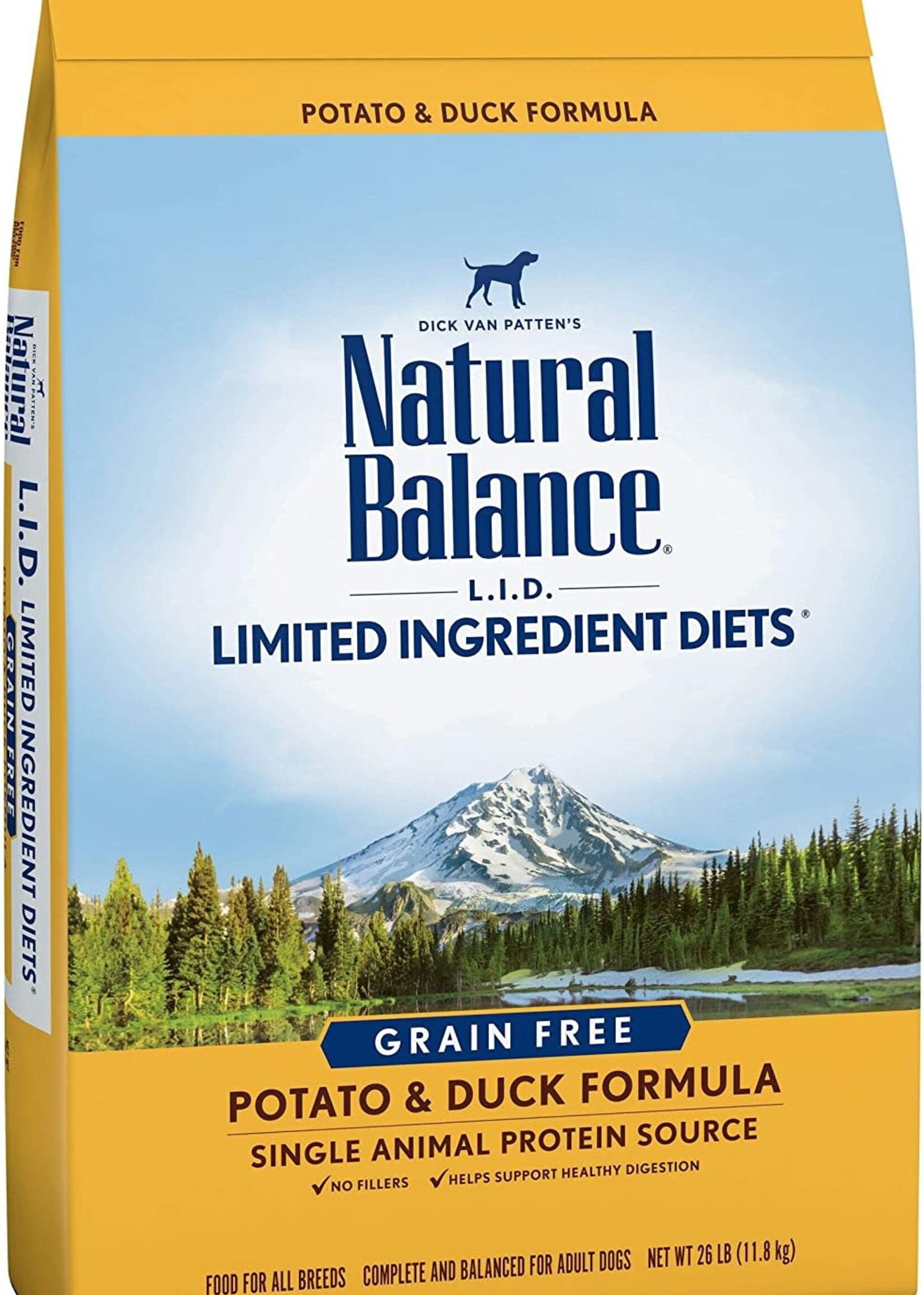Natural Balance Natural Balance L.I.D. Grain-Free Duck & Potato Formula Dry Dog Food 4.5-lb