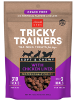 Cloud Star Cloud Star Tricky Trainers Grain-Free Soft & Chewy with Chicken Liver Training Dog Treats
