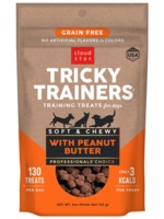 Cloud Star Cloud Star Tricky Trainers Grain-Free Soft & Chewy with Peanut Butter Training Dog Treats