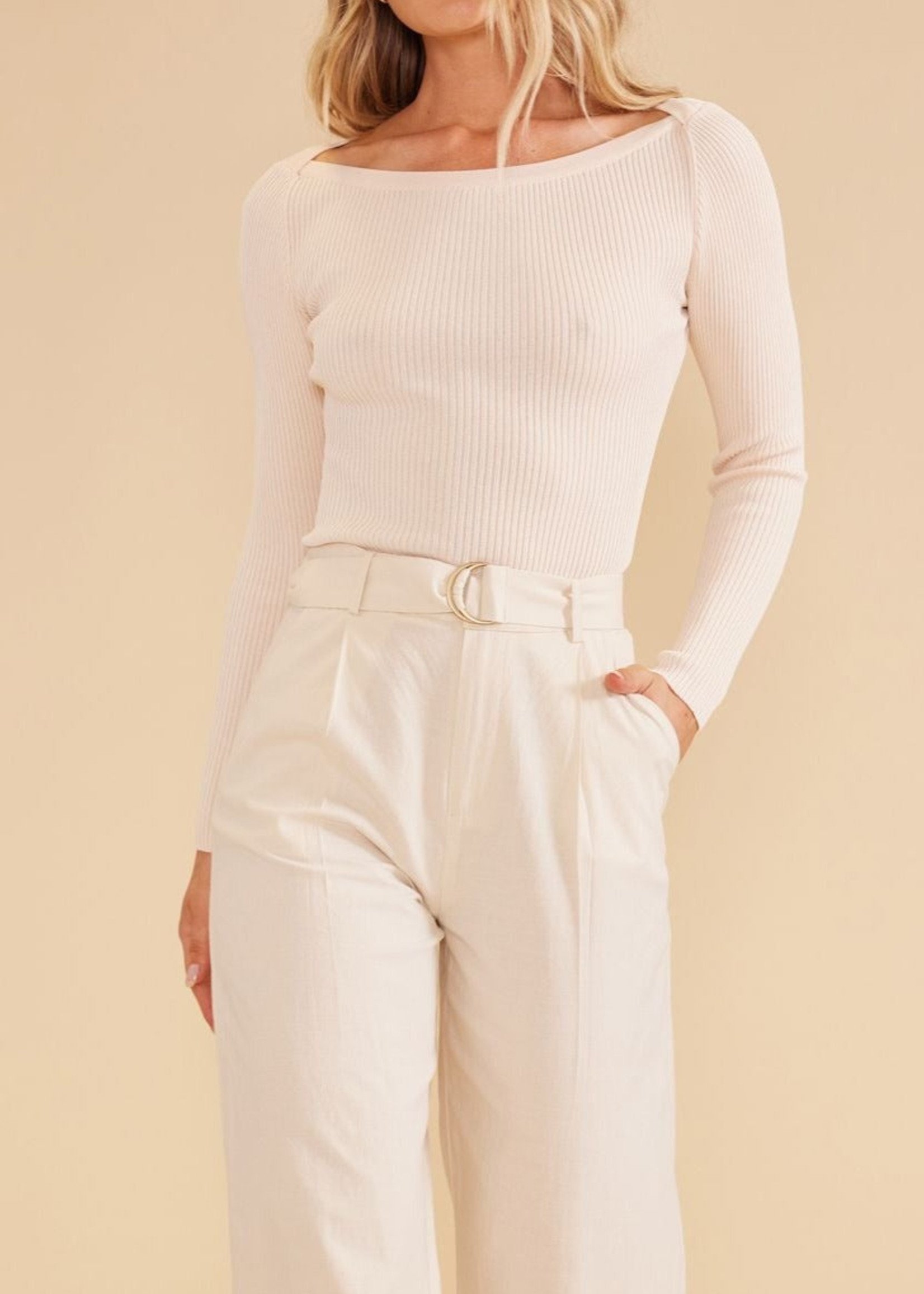 CHANDAIL MINK PINK BASIC KNIT