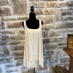 Ali & Jay Sequin Dress with Chiffon Overlay, Size XS