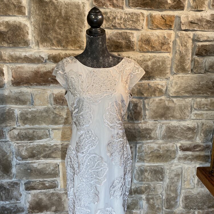 Gray Sparkle Dress, Size L