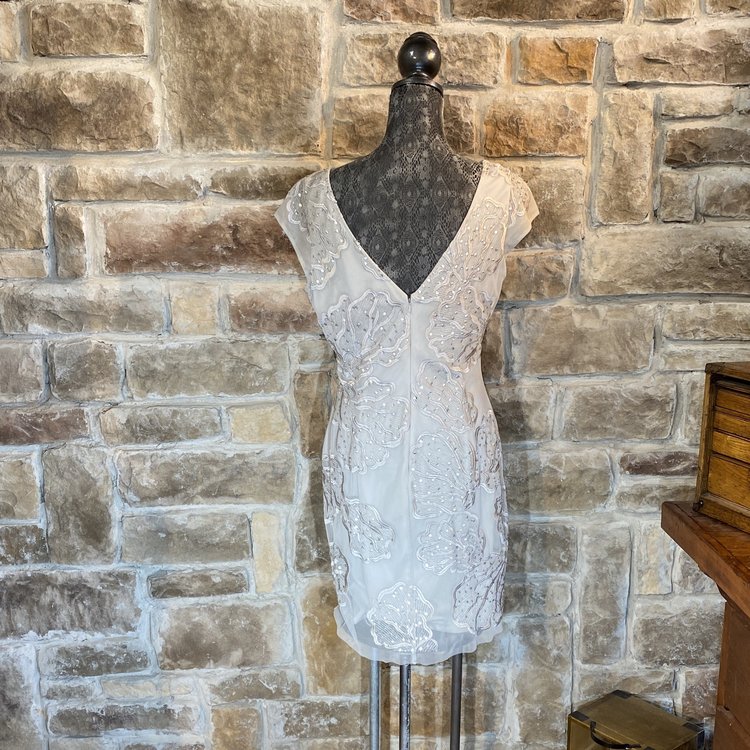 Gray Sparkle Dress, Size L