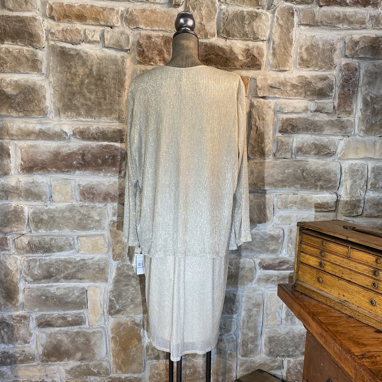 Jessica Howard Gold Formal Dress, Size 20W